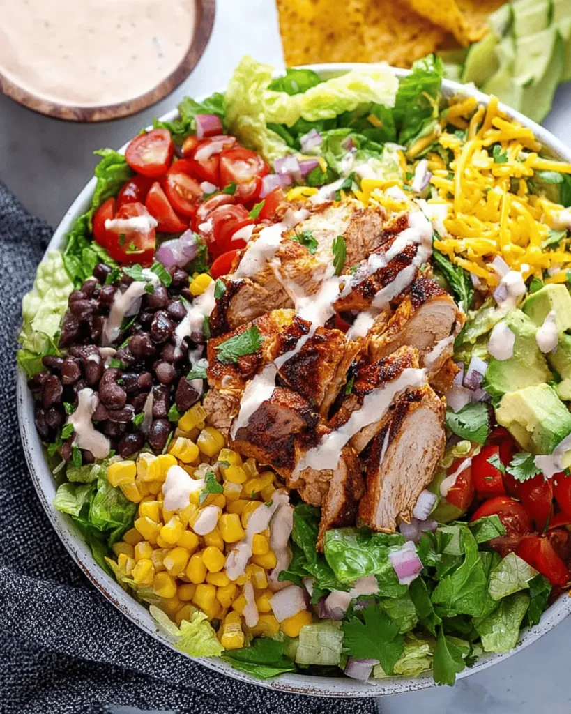 Chicken Taco Salad