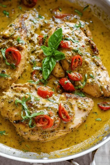 Creamy Pesto Chicken