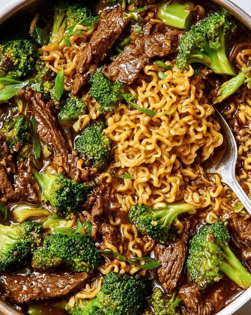 Beef & Broccoli Ramen