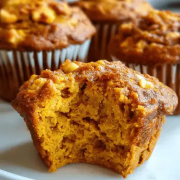 Healthy Greek Yogurt Pumpkin Muffins