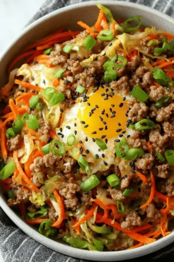 Egg Roll In A Bowl