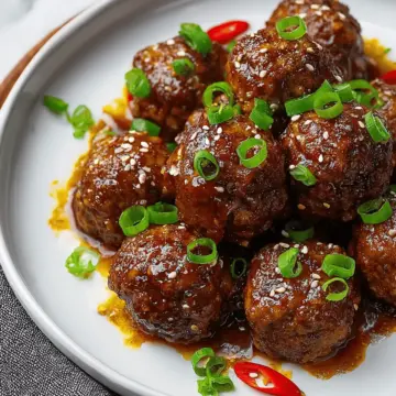 Asian Meatballs Crockpot Recipe