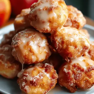 Irresistible Apple Fritter Bites