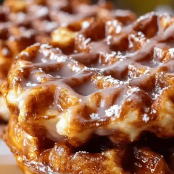 Apple Fritter Waffle Donuts