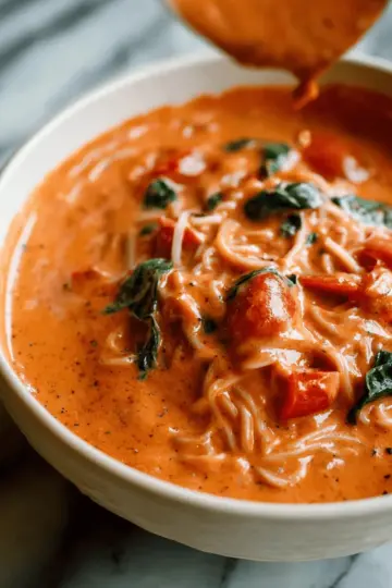 Creamy Cottage Cheese Tomato Basil Sauce