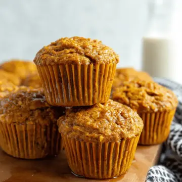Pumpkin Oatmeal Muffins