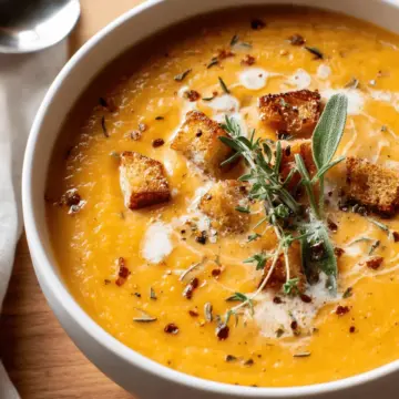 Roasted Butternut Squash Soup