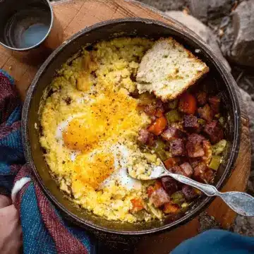 Dutch Oven Mountain Man Breakfast