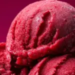 Raspberry-Hibiscus Sorbet
