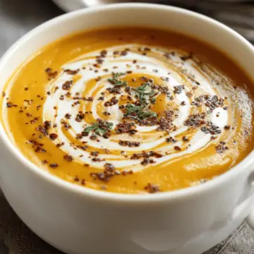 Spiced Butternut Squash Soup