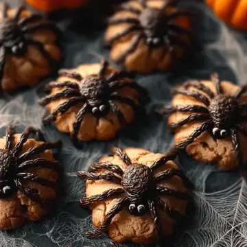 Spooky Spider Cookies