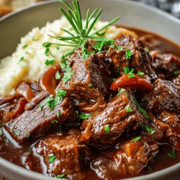 Slow Cooker Beef Manhattan