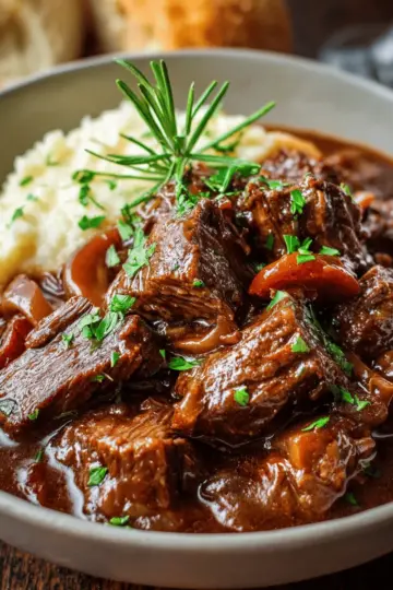 Slow Cooker Beef Manhattan