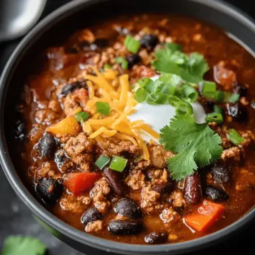 Slow-Cooker Turkey Chili