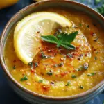 Lebanese Lemon Lentil Soup