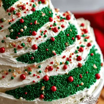Christmas Tree Cake Dip