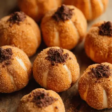Pumpkin Cheesecake Truffles