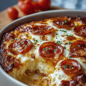 Pizza Style Cottage Cheese Bake – Easy Protein-Packed Dinner
