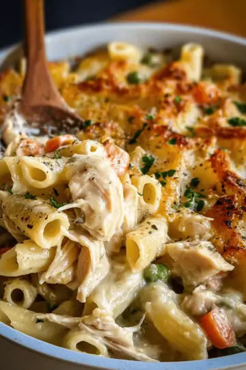 Creamy Chicken Pot Pie Pasta