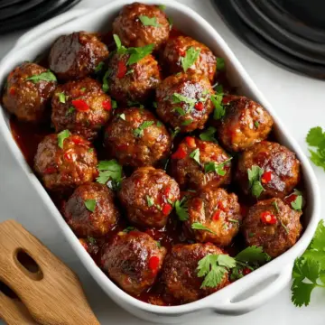Sweet chili Meatballs Crockpot Recipe