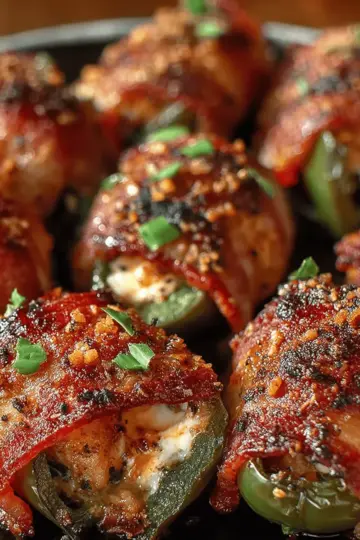 Spicy Bacon-Wrapped Jalapeño Chicken Bites