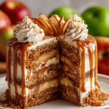 Caramel Apple Spice Cake