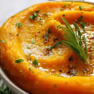 Healthy Mashed Butternut Squash