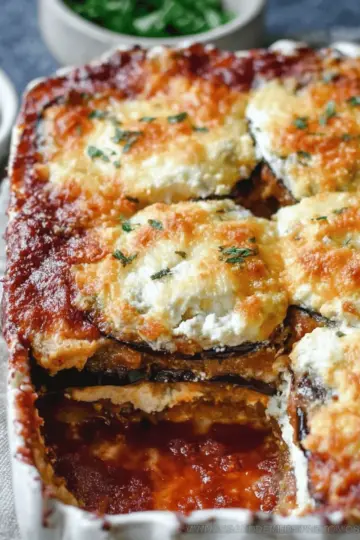 Ricotta Eggplant Casserole
