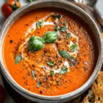 Creamy Cottage Cheese Tomato Soup