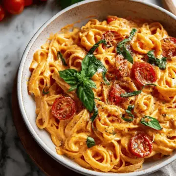 Easy One Pot Creamy Tomato Pasta