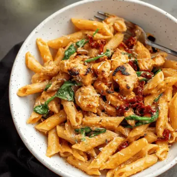 Spicy Chicken Pasta with Creamy Chipotle Sauce