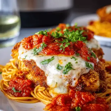 Crock Pot Chicken Parmesan
