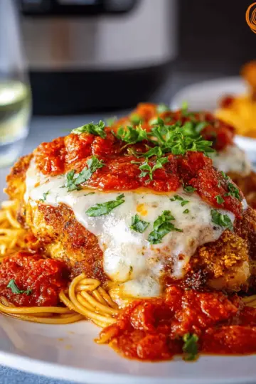 Crock Pot Chicken Parmesan