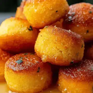Honey Butter Cornbread Poppers