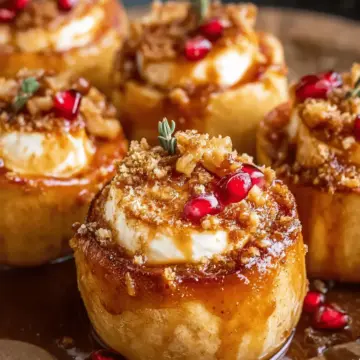 Cheesecake-Stuffed Baked Apples