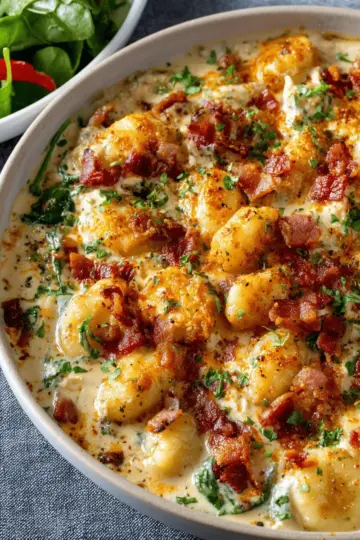 Creamy Crack Chicken Gnocchi