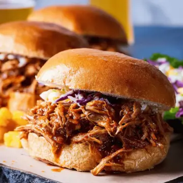 Hawaiian Pulled Pork Sandwich