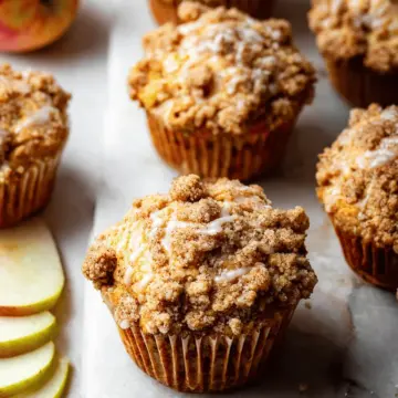 Apple Cinnamon Crumb Muffins