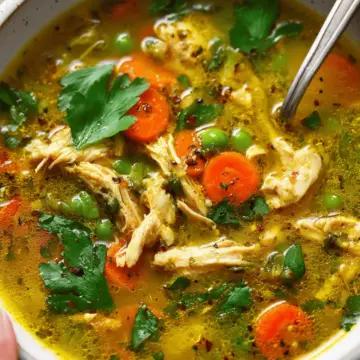 Anti Inflammatory Turmeric Chicken Soup