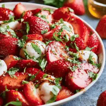 Strawberry Caprese Salad