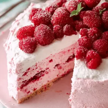 Strawberry Cloud Cake