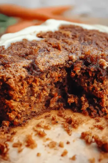 Easy Flourless Oatmeal Carrot Cake Recipe