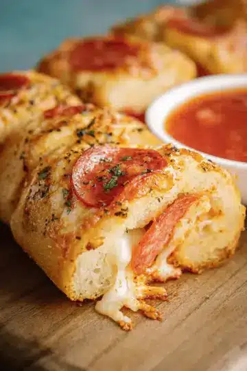 Cheesy Pepperoni Bread with Pizza Doug
