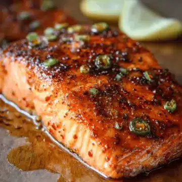 Hot Honey Roasted Salmon