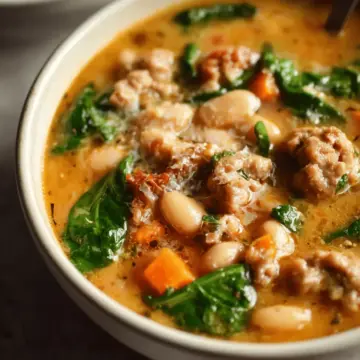 Italian Sausage White Bean Soup
