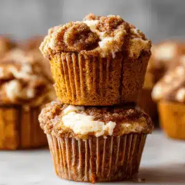 Pumpkin Cream Cheese Muffins