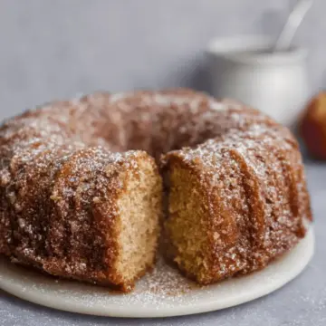 Apple Cider Donut Cake