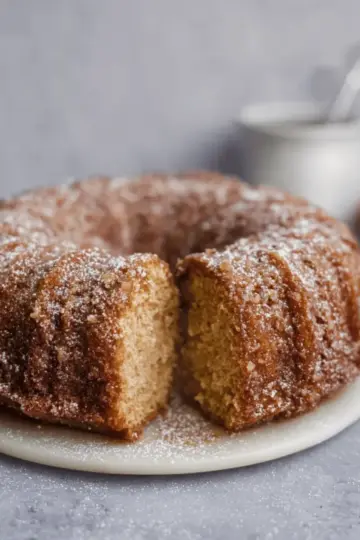 Apple Cider Donut Cake