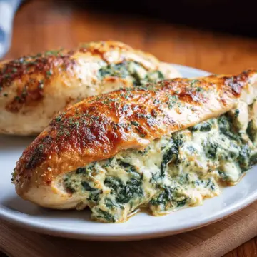 Spinach Stuffed Chicken