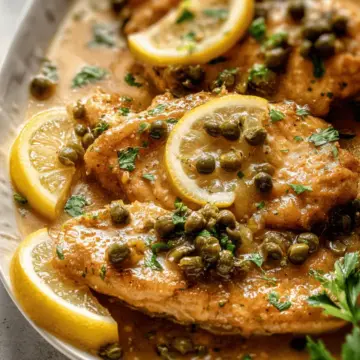Crockpot Chicken Piccata